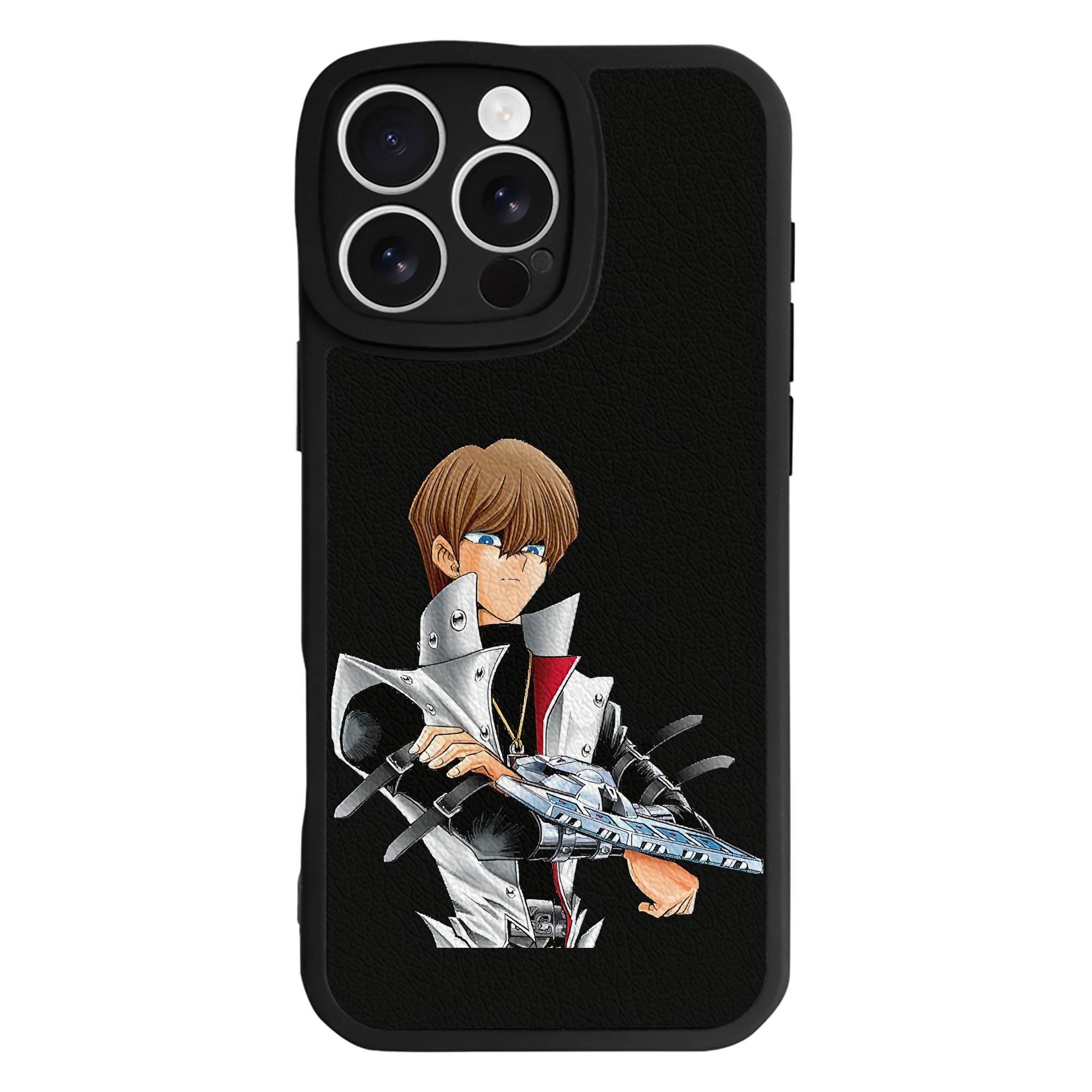 遊☆戯☆王 Yu-Gi-Oh! 【iPhone 16シリーズ対応】シリコンスマホケース（レザー調） 材質：シリコン